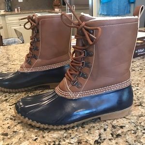 Esprit Duck Boots Sz 8